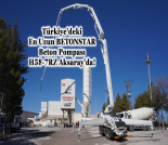 İş Makinası - TÜRKİYE’DEKİ EN UZUN BETONSTAR BETON POMPASI H58-7RZ AKSARAY’DA Forum Makina
